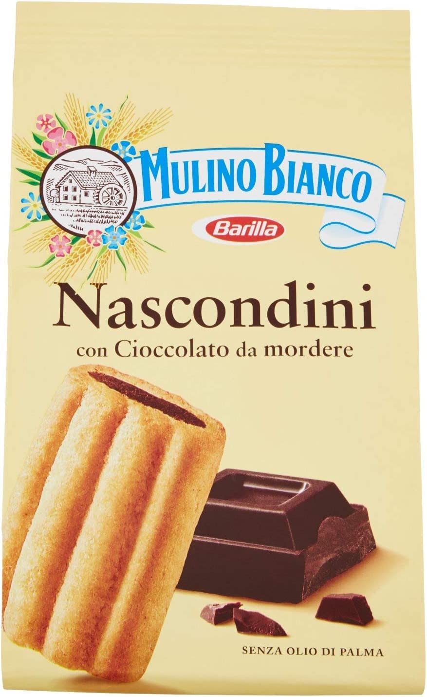 Mulino Bianco Lot de 12 biscuits Nascondini 330 g Italie biscuits biscuits biscuits gâteaux brioche