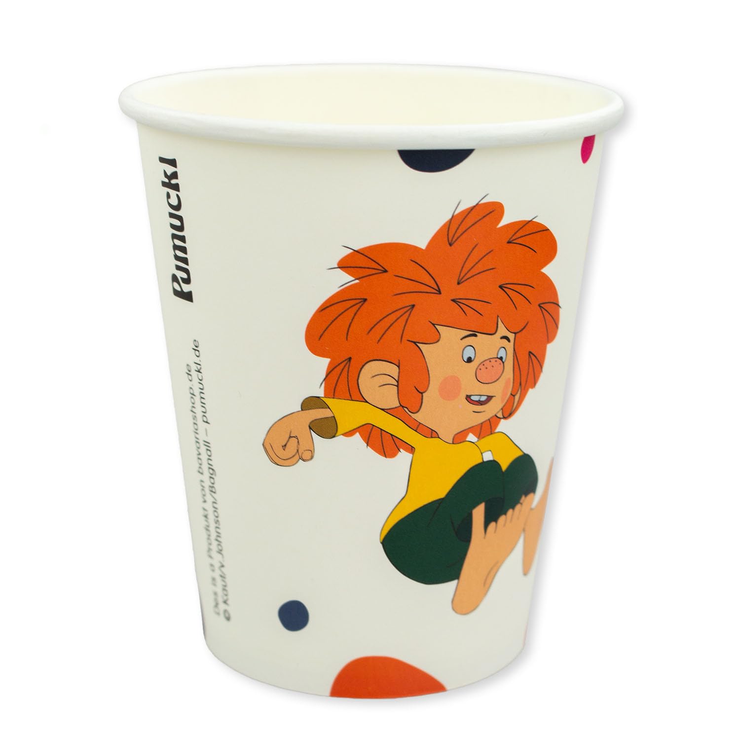 Bavariashop | PUMUCKL Kinder Party Set für Geburtstag | Kindergeburtstag-Geschirrset mit Pappteller, Becher und Serviette | 44 Teile
