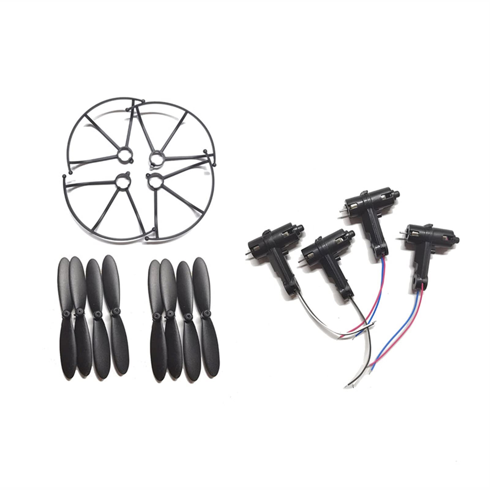 Piezas de Repuesto RC - para LSRC LS-Mini Quadcopter RC Drone Repuestos Brazo Motor Motores Hélices Guardia Drone FPV (Color: F) (Color : A)
