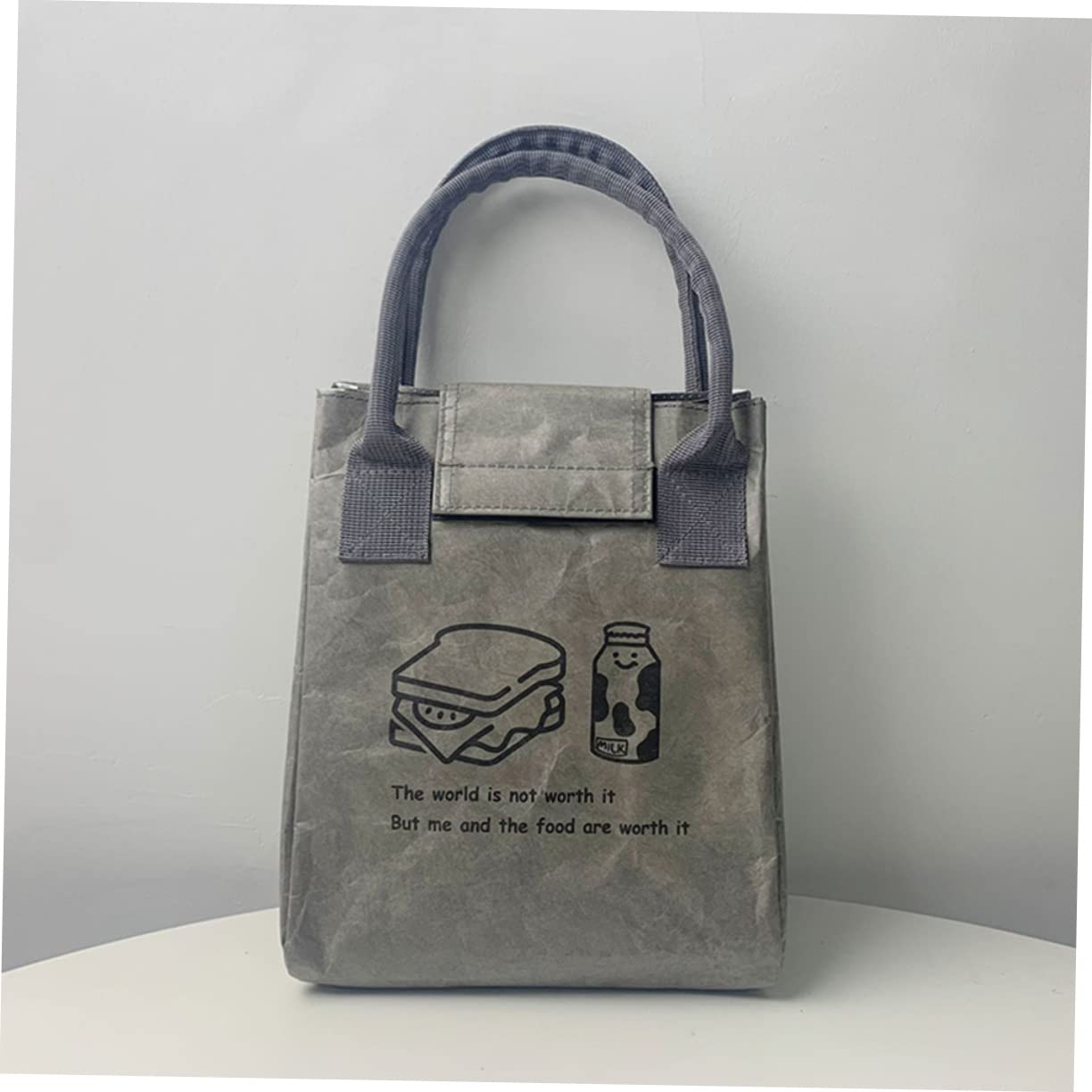 Ciieeo 4 Bolsas De Almuerzo Para Adultos Resistente Al Agua Bolsa Térmica Para Alimentos Bolsa De Mano Para Libros Para Mujeres Bolsa Térmica Para Almuerzo Bolsa De Trabajo Papel A