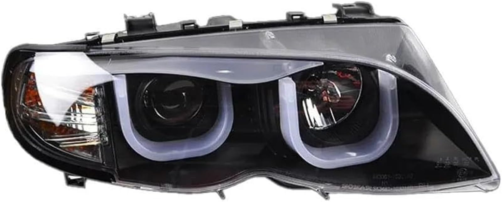 Fari dell'auto Faro anteriore per BMW E46 320i 318i 323i 325i 2001-2006 DRL con luce allo xeno