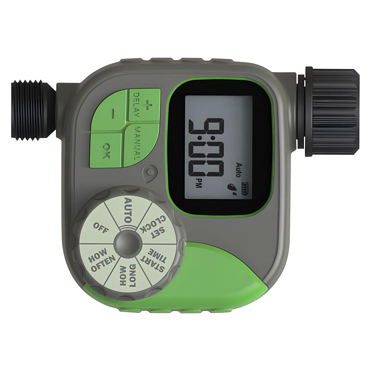 European Smart Irrigation Timer with Settings for Garden Water Conservation Automatic Control for Balcony Gardens with Design and Timer