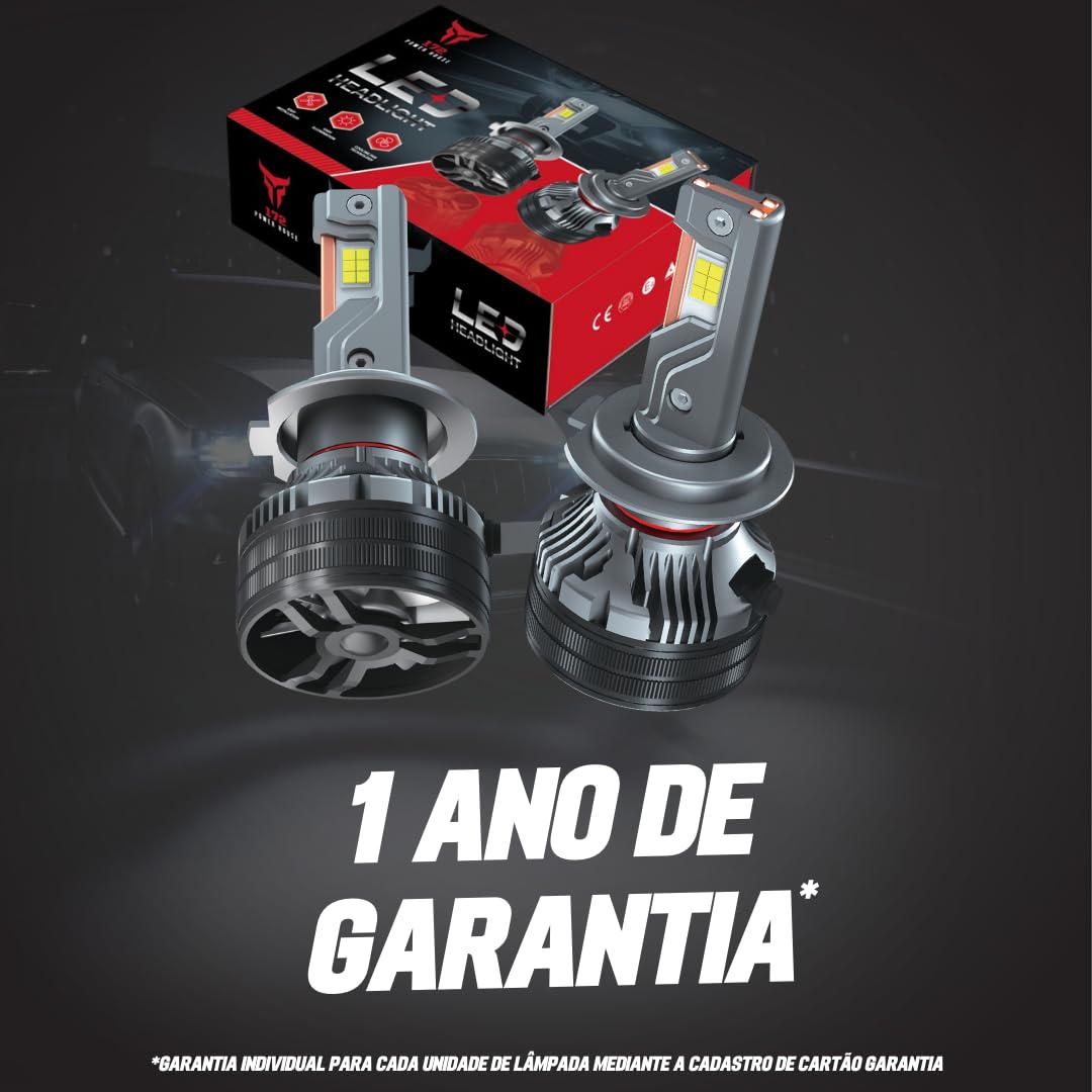 Par Ultra Super Led K7c Plus 35.000lm 6.000k 4.300k 150w (HB3