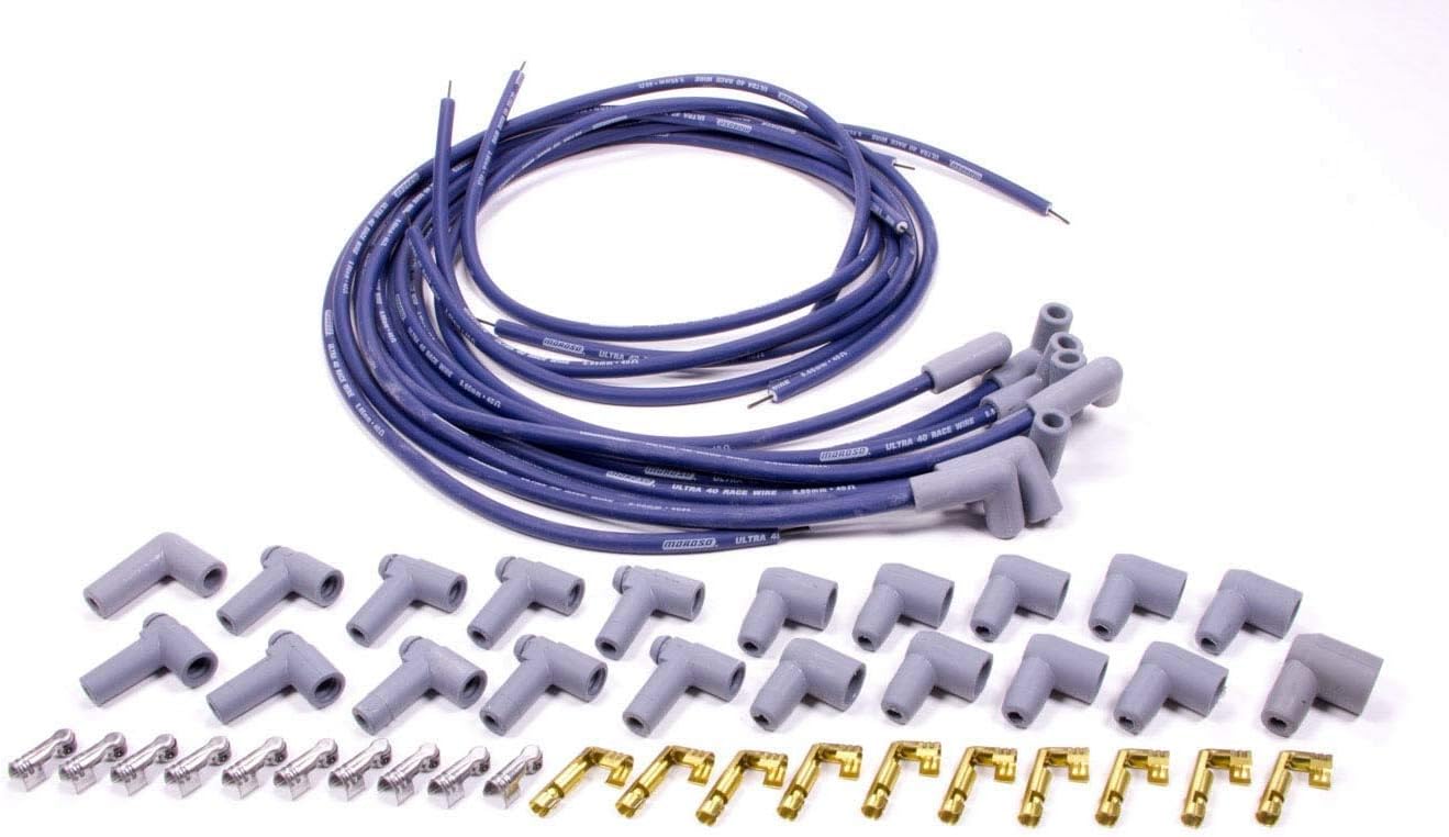 Moroso 73800 Ultra 40 Race Plug Wire Set