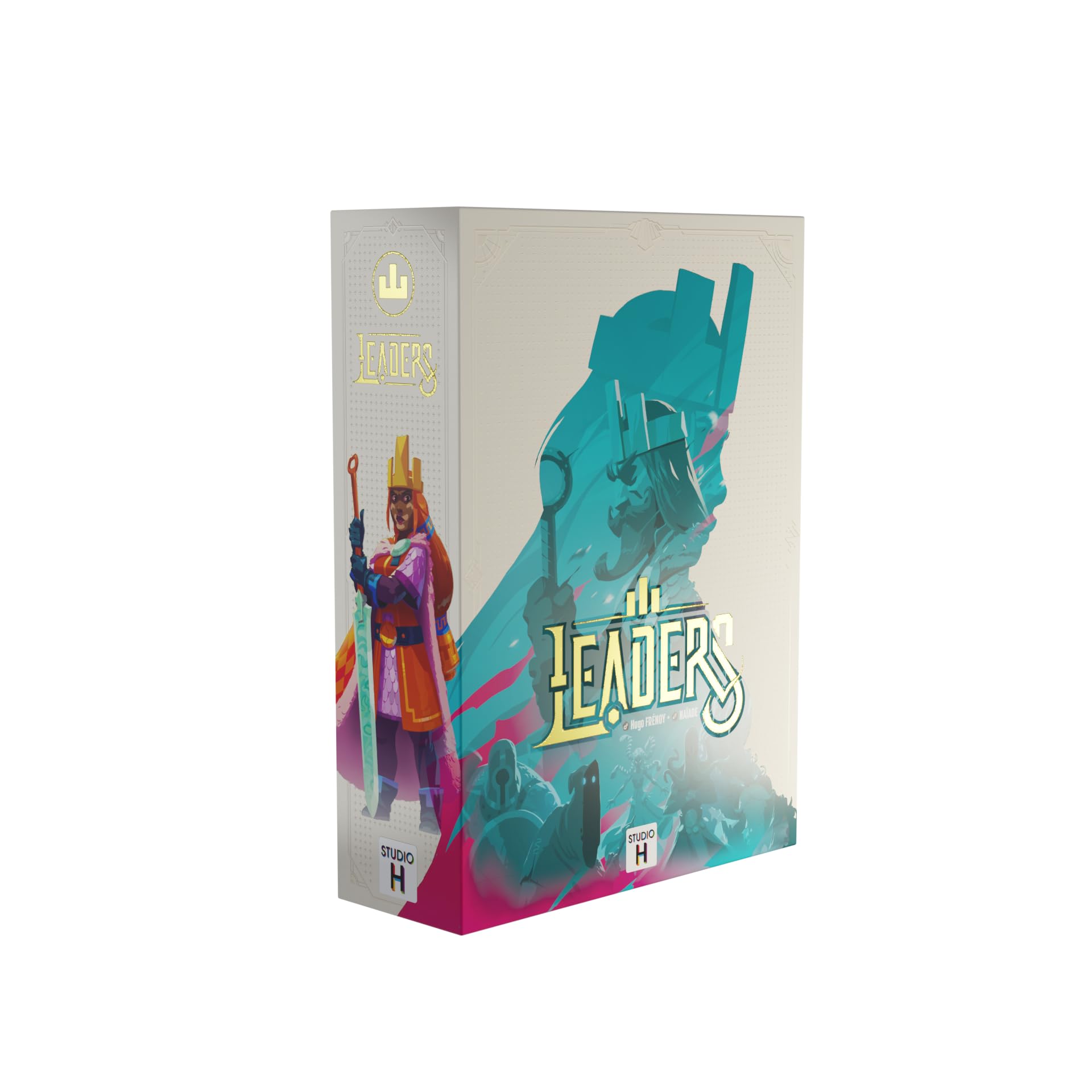 Studio H - Leaders - A Clash Game for 2 Players - Capture the Opponent Leader to win the Game - 2 Players - Ages 10 and up.