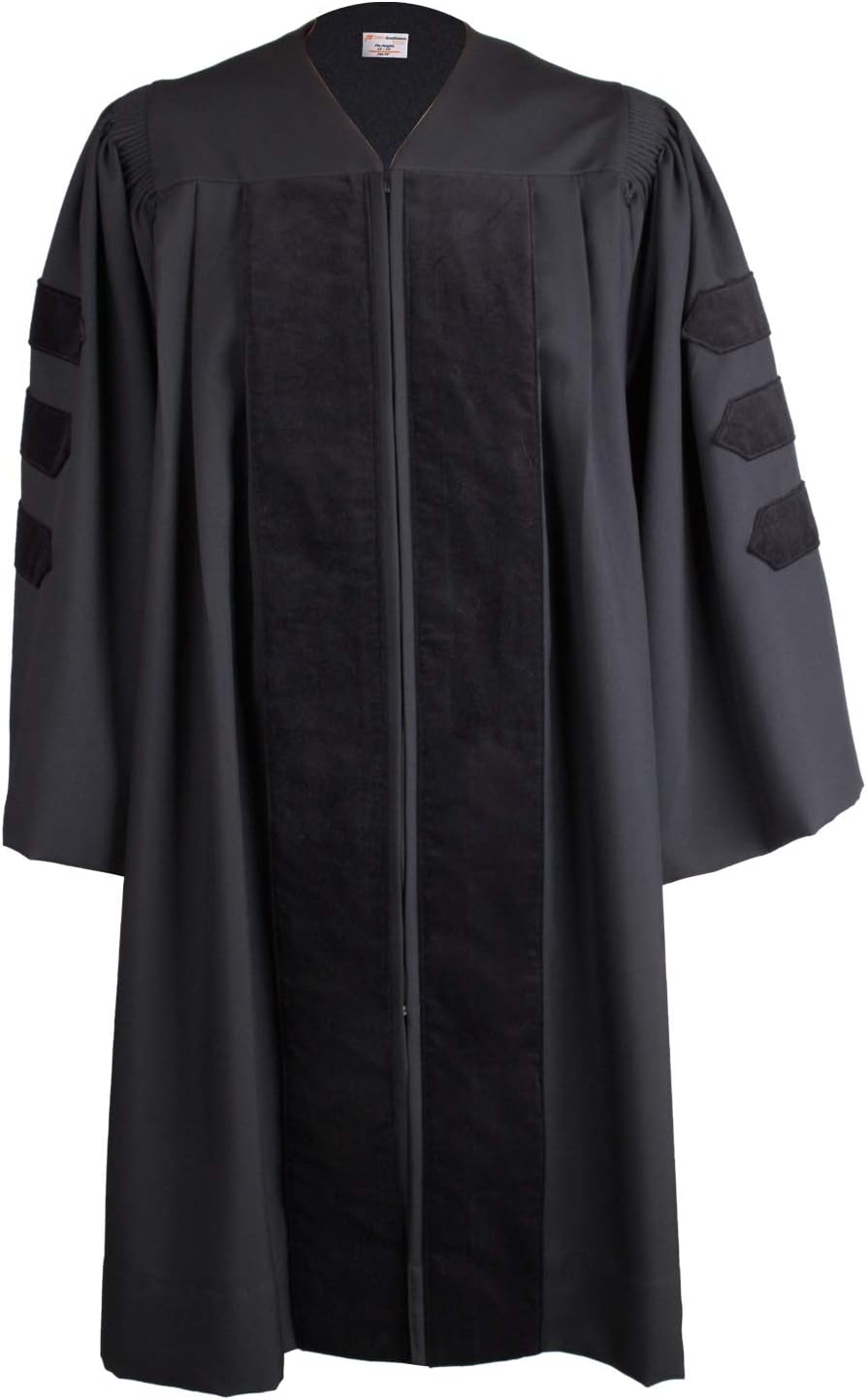 OSBO GradSeason Unisex Doctoral Graduation Gown, Pastor, Pulpit Robe