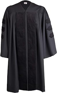 Unisex Doctoral Graduation Gown, Pastor, Pulpit Robe - Buy now