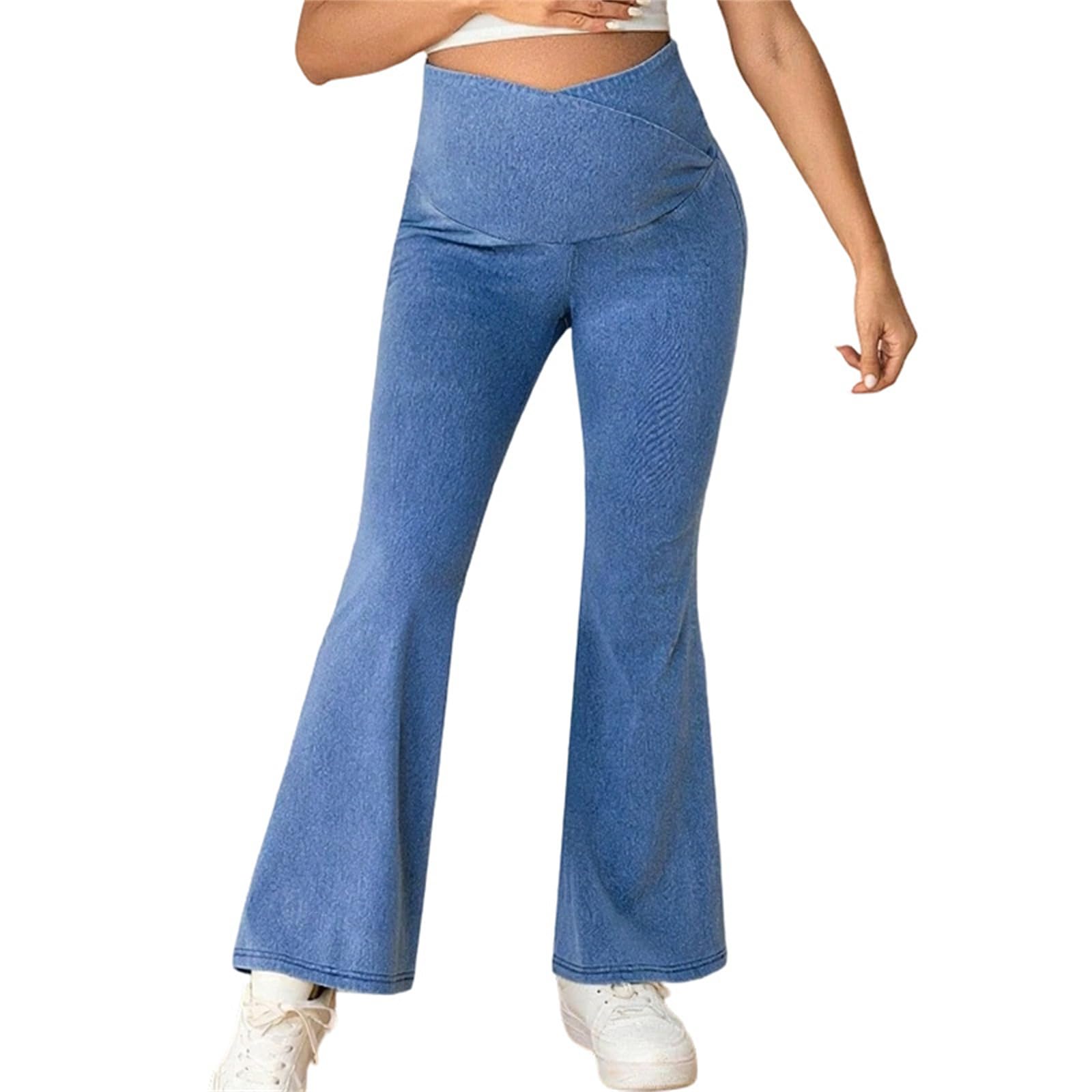 Atmungsaktive, warme Umstandshose, hohe Taille, Design für Herbst und Winter, bietet Komfort und Stil in der kalten Jahreszeit