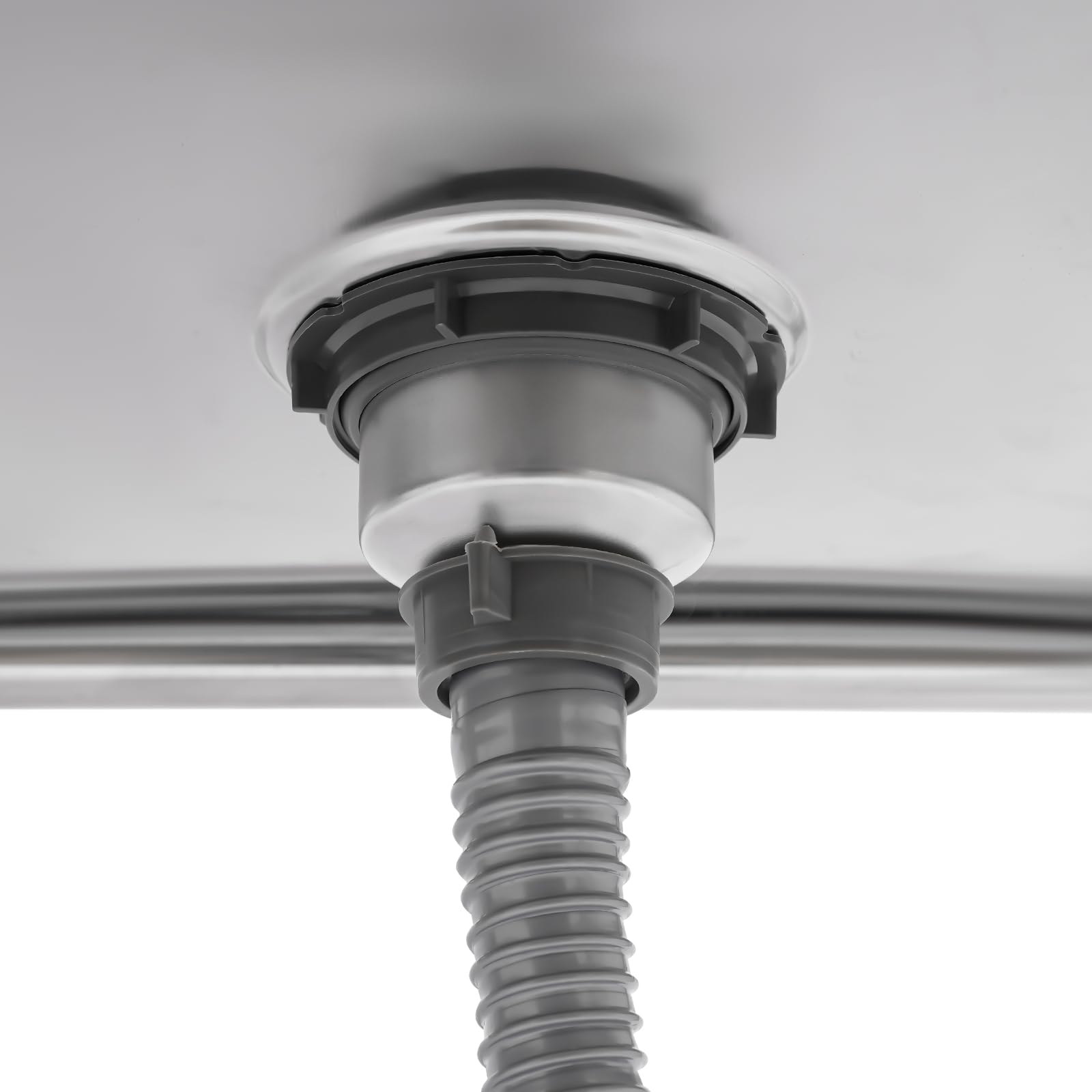 Solid Plus fontein met onderkast excl. kraan en plug mat zwart - Sani-Dump
