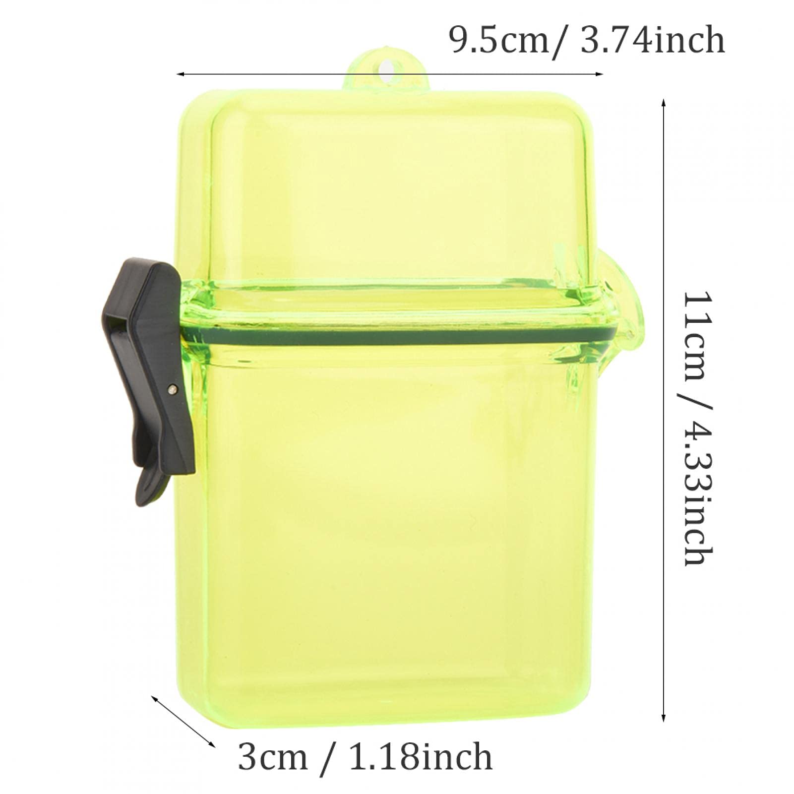 Boîte Étanche Imperméable Pour Kayak, Bateau Ou Téléphone – Petite Et Noire