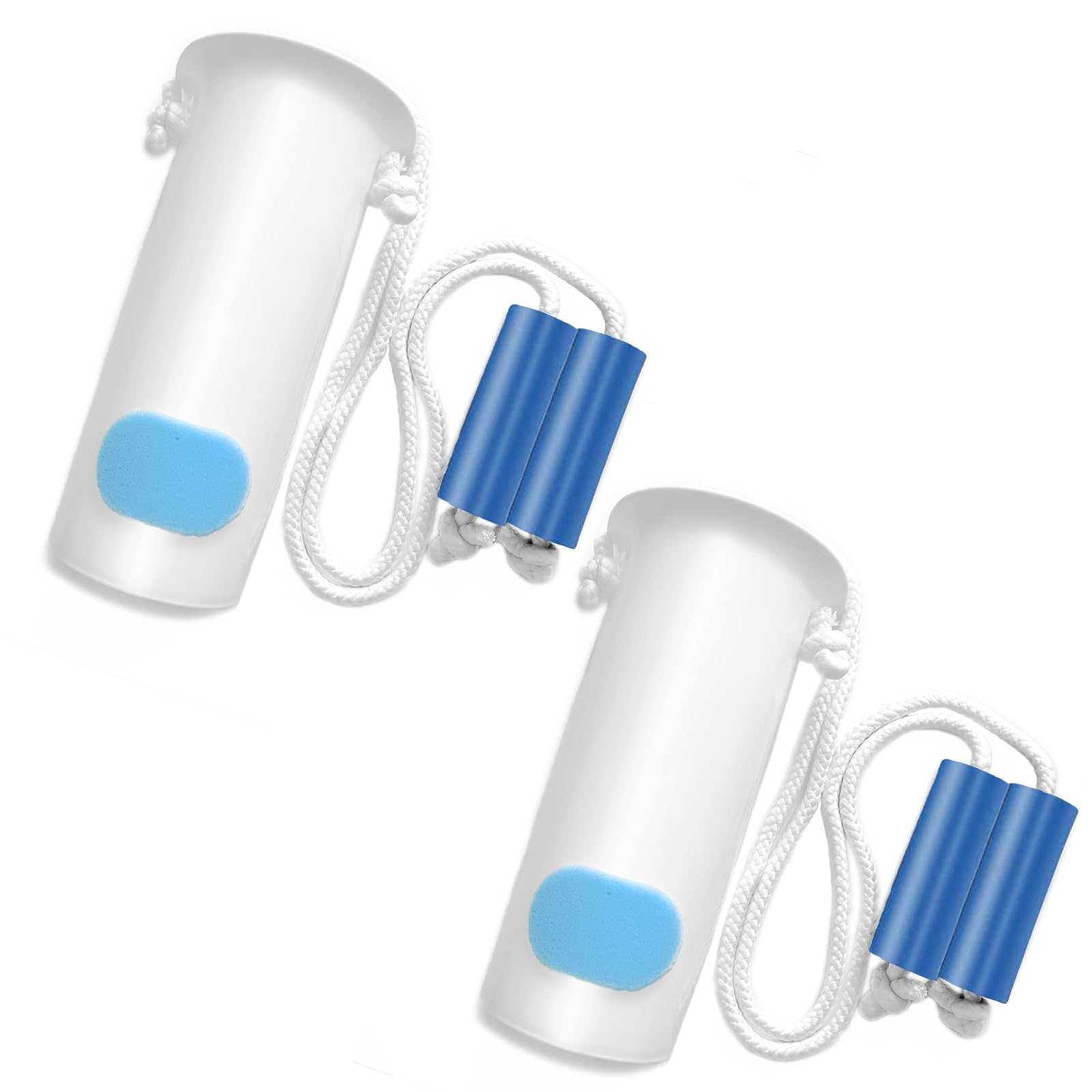Sock Aid, Sock Aids for Putting On Socks, Sock Assistant Device No Bending with Foam Handles Easy On Easy Off, Sock Helpers to Put On Your Socks for Seniors,Elderly, Pregnant, Diabetics(2 Pack White)
