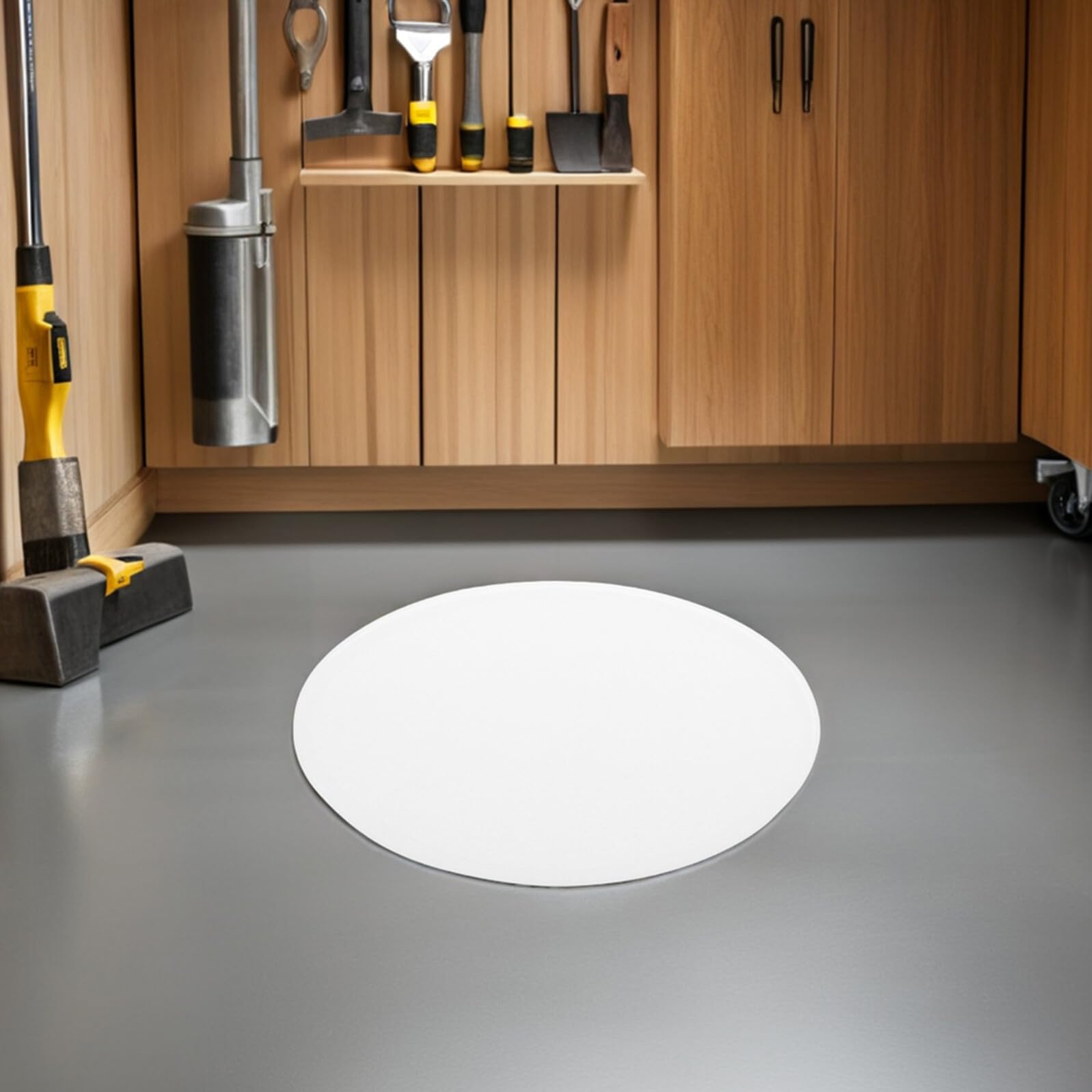 HOMSFOU Diffuseurs de Plafonnier Ronds en Acrylique Blanc Installation Simple Lot de 2 Panneau Diffuseur de Lumière pour Éclairage Confortable la Maison