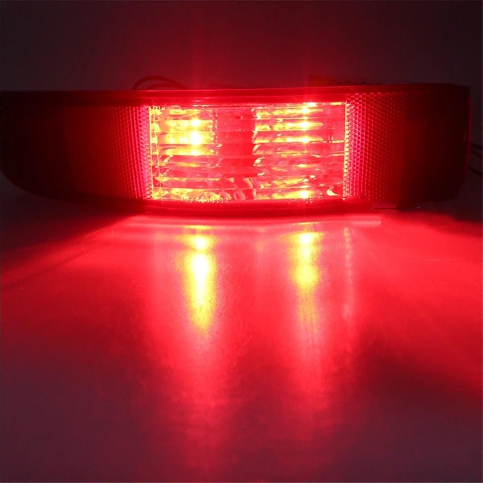 Lampa tylna zespolona Tylne światła zderzaka dla Mitsubishi Outlander EX 2007-2012 Czerwone soczewki tylne światło hamowania lampa przeciwmgielna(Right No Bulb)