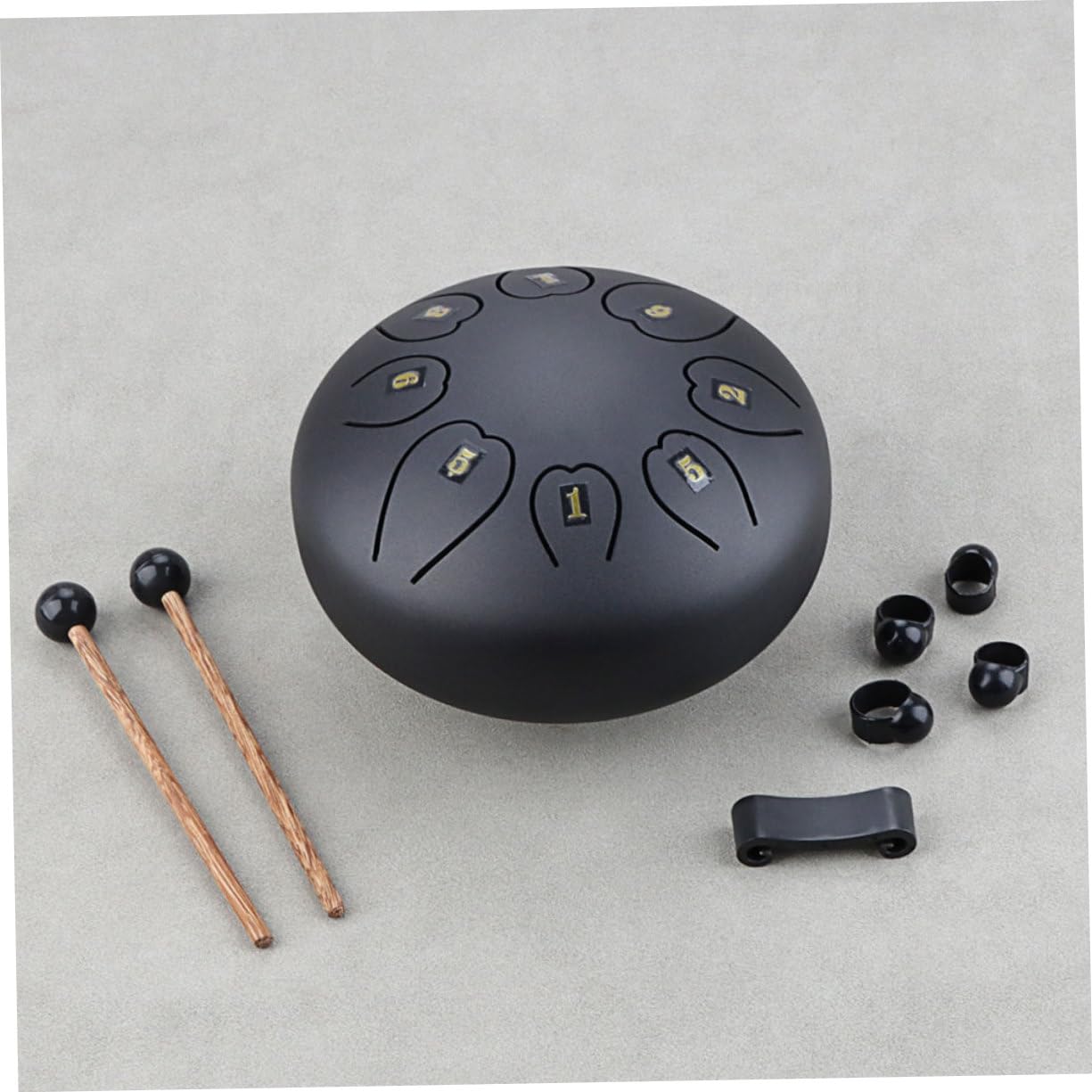 Yardwe Instrumento de Lengua Etéreo Percusión Portátil de Mano para Principiantes Instrumento Musical para Amantes Música para Escenario de Entretenimiento Familiar