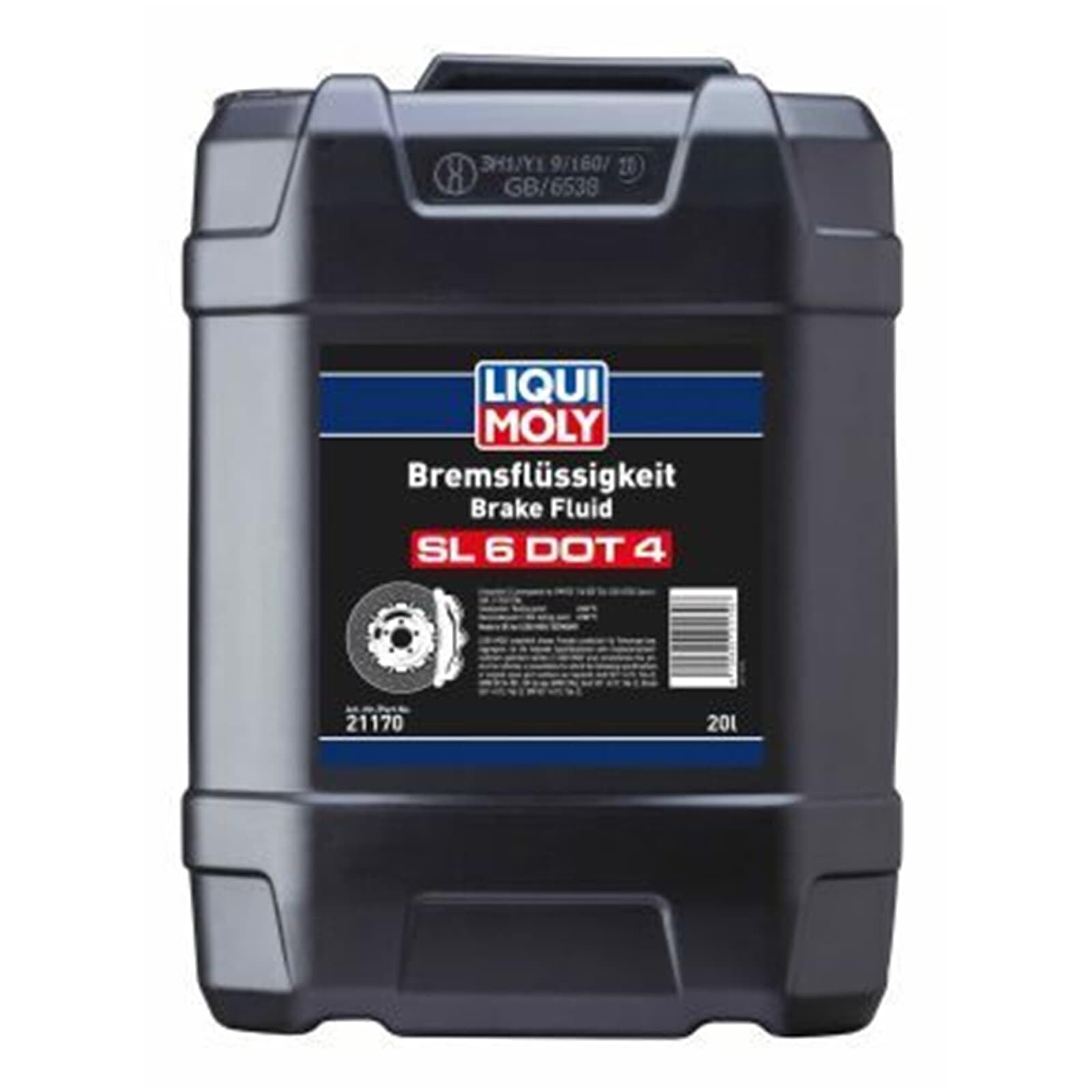 LIQUI MOLY Líquido de frenos 20Liter | 21170, líquido de frenos SL6 Dot 4