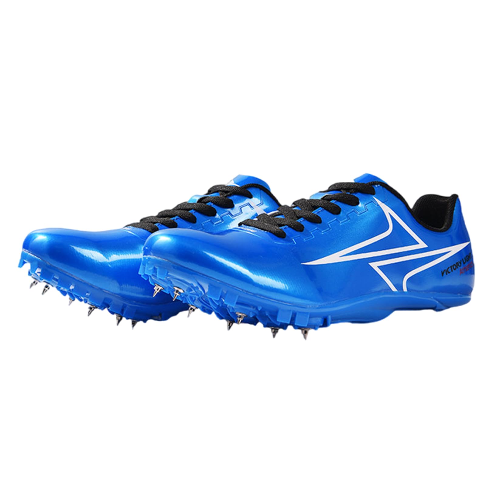Track Spikes For Women,Sprinting Spikes,Girls Track And Field Shoes,Spikes Running Racing Shoes,Breathable,Lightweight Fashion,Non-Slip,Unisex Adults,For Running Sprinting Track And Field blue 37 EU
