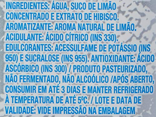 Chá Rio Hibisco com Limão 12 Unidades de 1L