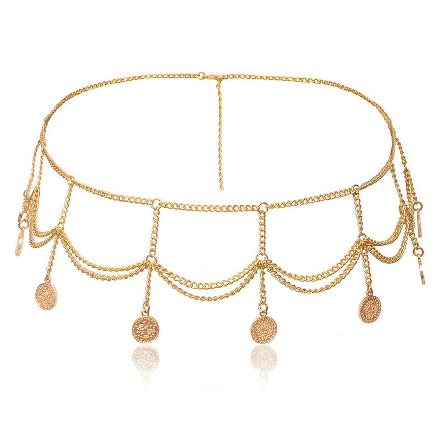 Fashion Body Chain Kamarbandh Belly Waist Chain Dress Belt Summer Beach Jewellery for Women