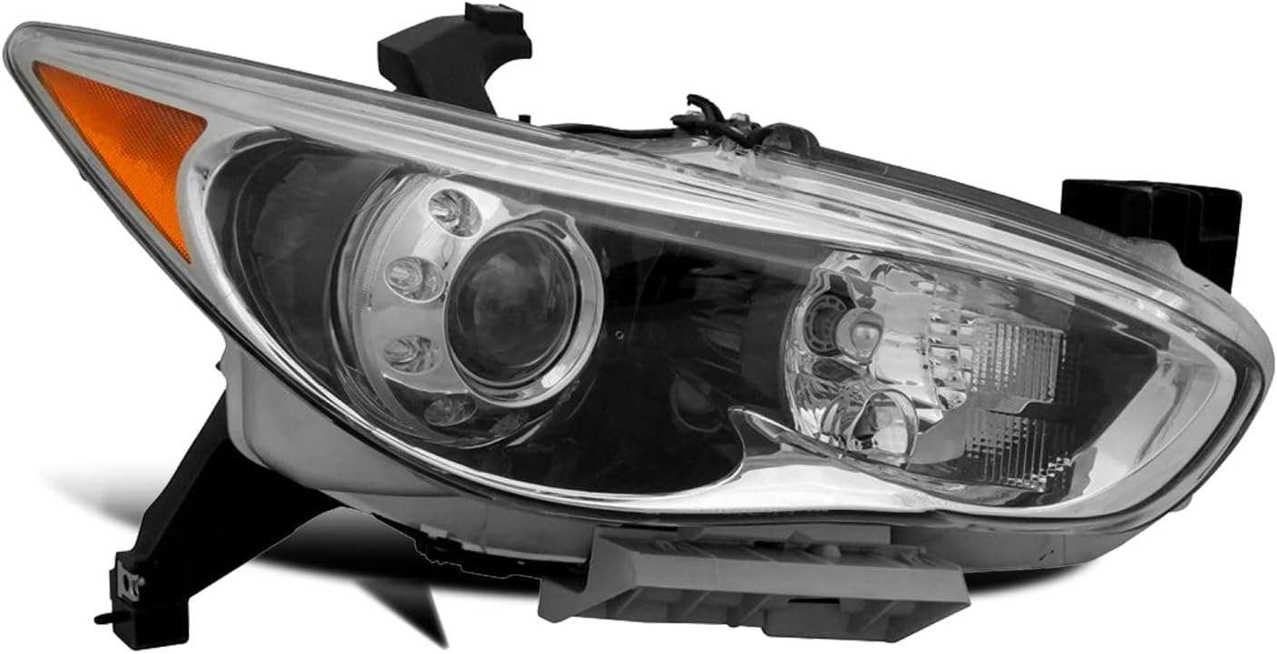 VehicleAid Ballast Included Headlight Assembly Compatible with 2013 Infiniti JX35