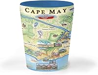Vista 30 de Xplorer Maps Oregon State Map - Vaso de chupito de cerámica, sin BPA, para oficina, hogar, regalo, fiesta, duradero y con capacidad para 1.5 onzas