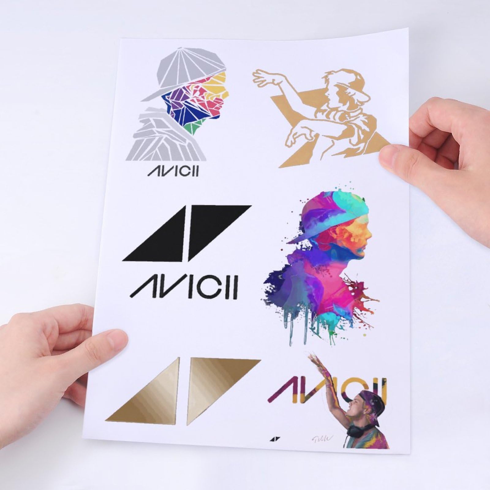 Haze かてぃ ステッカーシール8枚セット Haze かてぃ ステッカーシール8枚セット