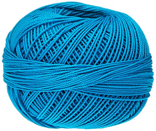 Hilo de algodón Lizbeth Premium Ocean Turquoise miniatura 1