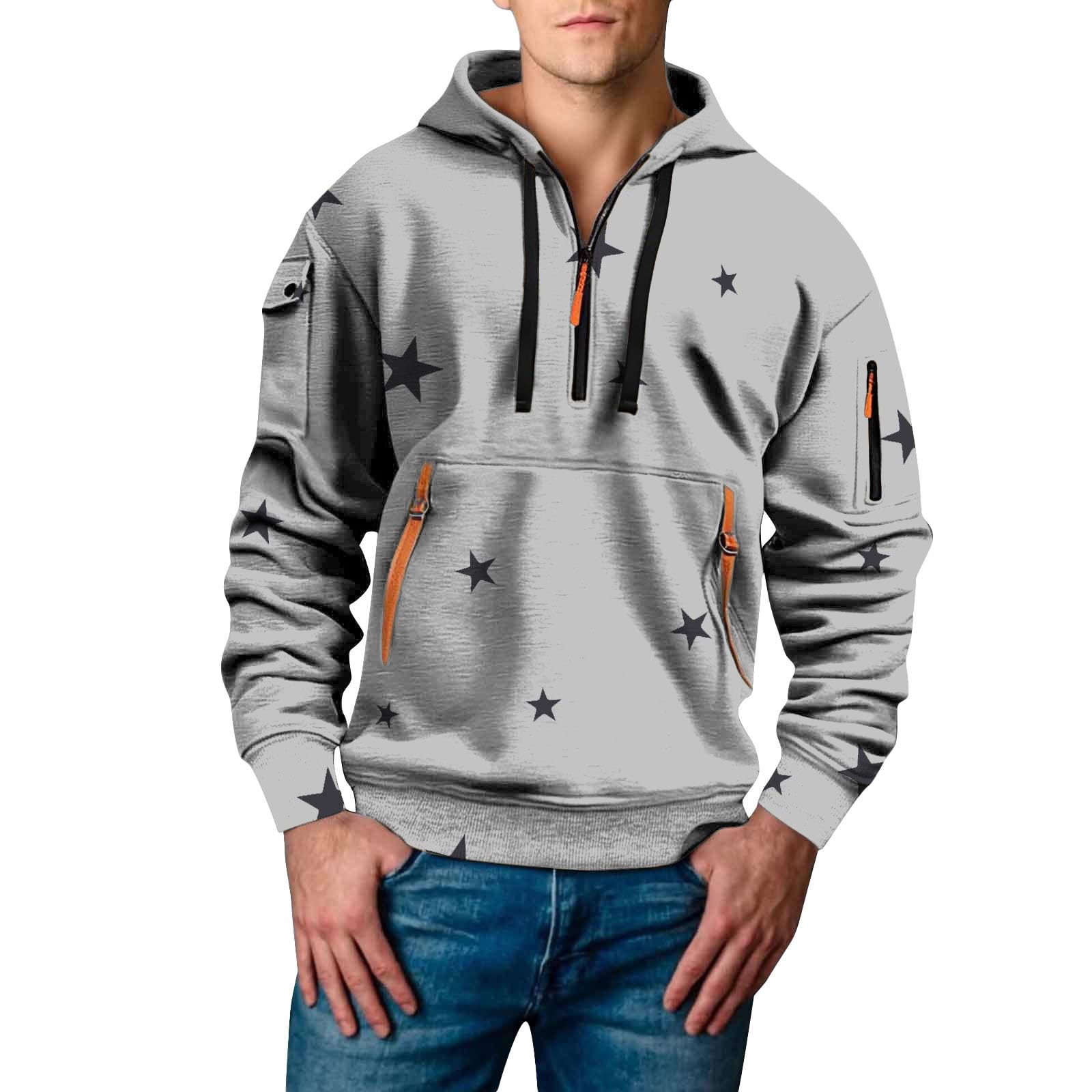 Sudadera con capucha y estampado 3D transpirable y cómoda para el día a día XXL 5