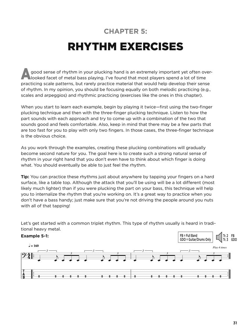 Extreme Metal Bass: Essential Techniques, Concepts, and Applications for Metal Bassists.