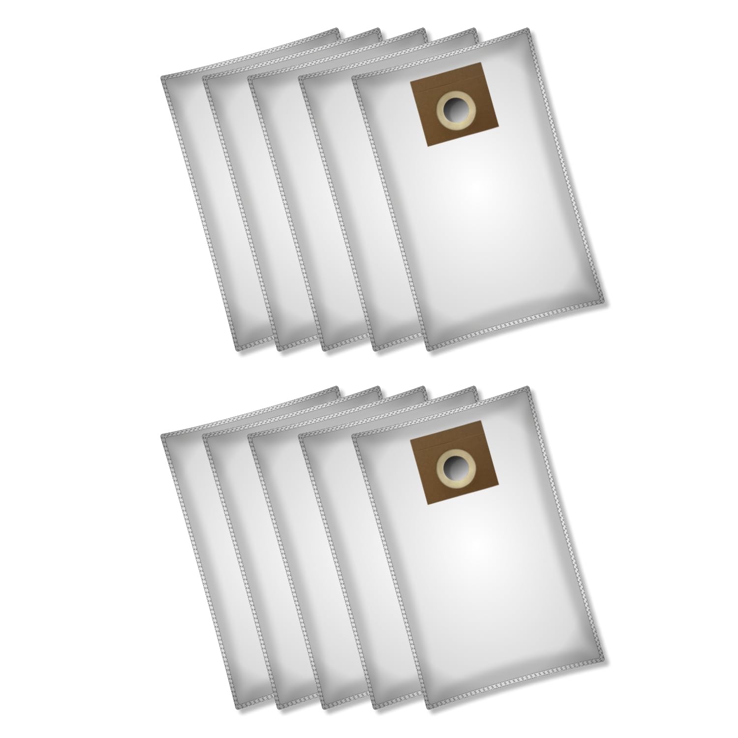 15 Vlies-Staubsaugerbeutel für Kärcher NT 48/1 NT 65/2 NT 70/2 NT 72/2 | Für Kärcher NT 48/1 NT 65/2 NT 70/2 NT 72/2, Vliesmaterial, für Staubsauger, Referenz-Nr. 6.904-285.0