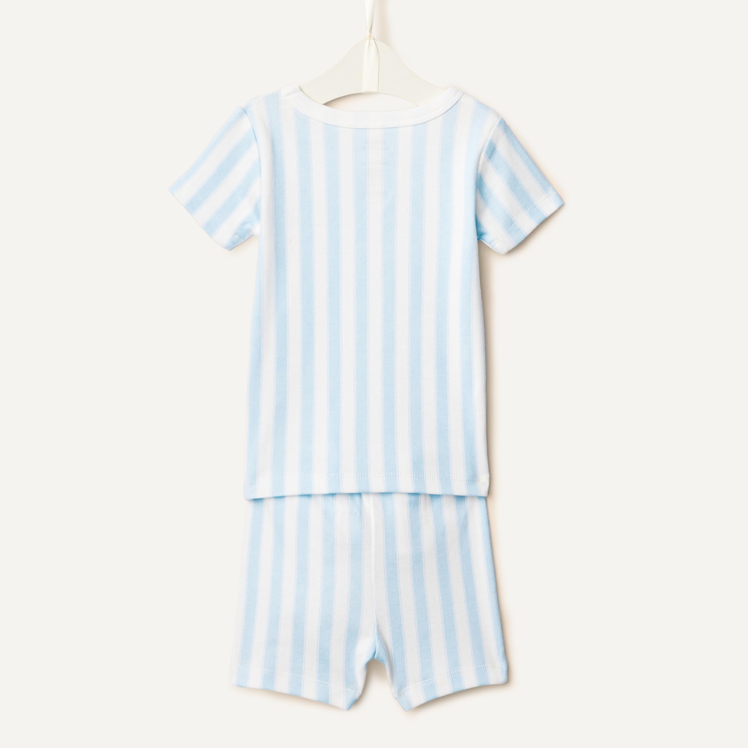 Amazon Essentials x Sofia Grainge Pyjama-Set, enganliegend, mit kurzen Ärmeln