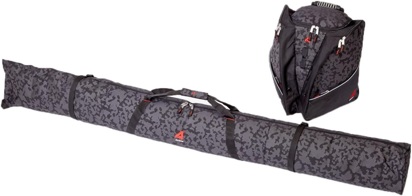 Athalon 312/135 Set Deluxe Boot Bag & Single Ski Bag (2