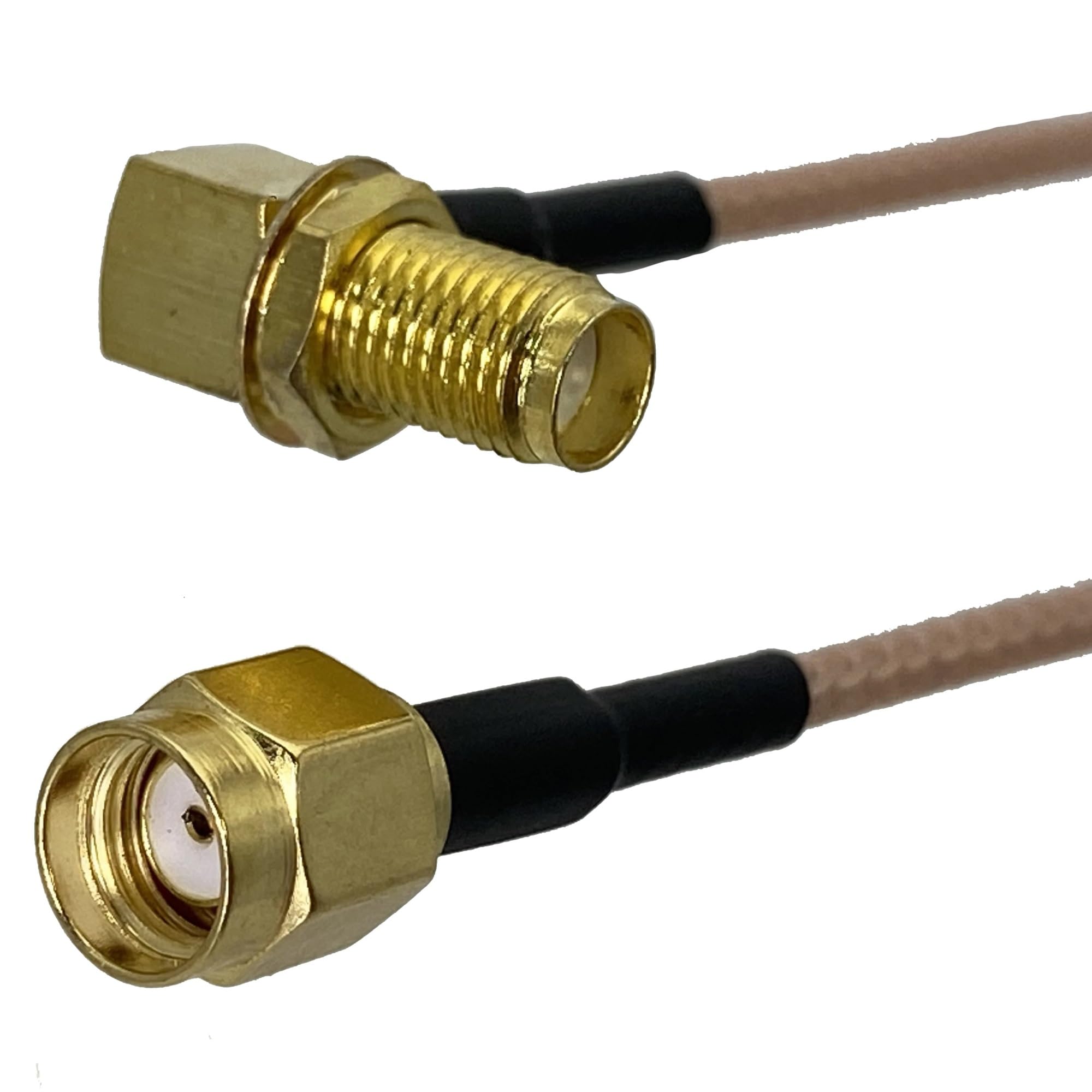 RP-SMA Maschio A N Femmina 12m Cavo Coassiale Elastico - Foto 5