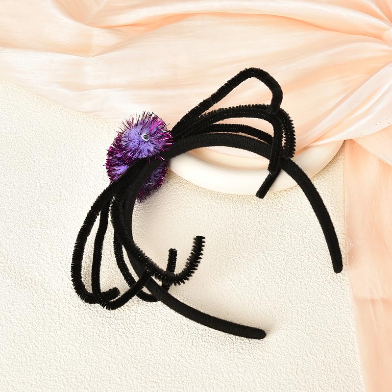 Miniatura 6 de Diadema de araña de Halloween para mujer, banda para el pelo de Halloween, diadema de pierna de araña, diadema de Halloween para mujer, diadema de