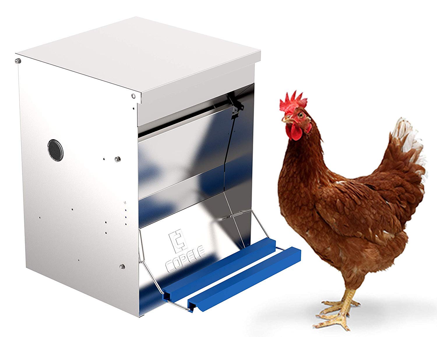 SmartStep Automatic Poultry Feeder - 12kg (26 lb. Capacity)