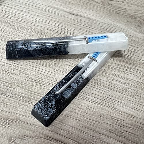 Image of Black White Knife Keycap Custom Space Bar Keycap for MX Mechanical Keyboard Unique Gifts for Friends