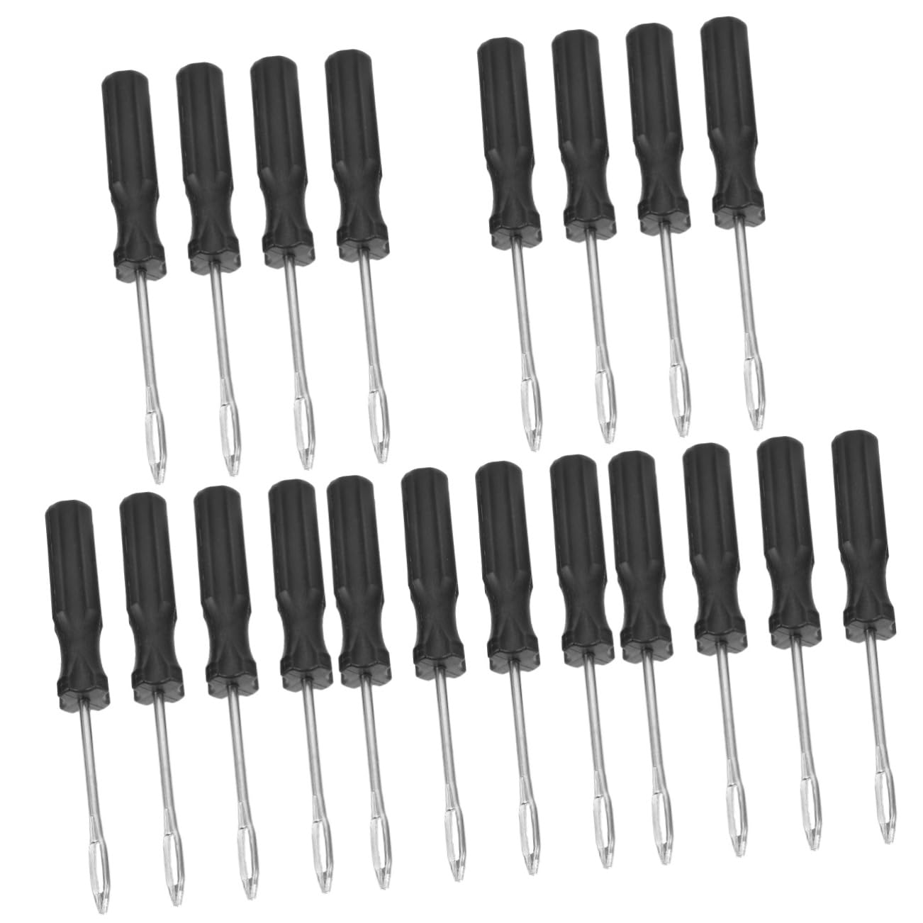 MAGICLULU 5 Set Strumento Riparazione Pneumatici Kit Portatile Per Riparazione Forature E Atv Utensile Per Emergenze Stradali E Problemi 4 Pezzi*5