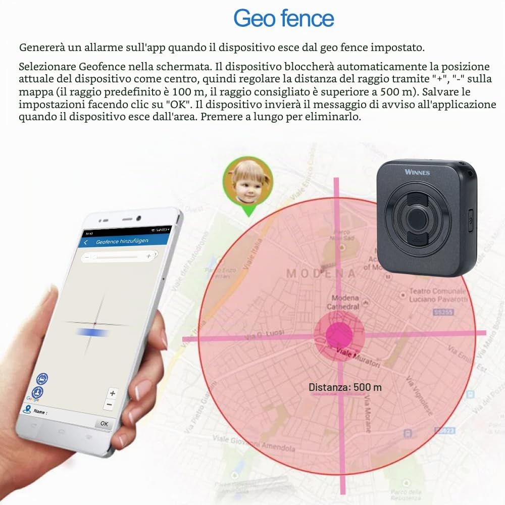 4G Micro Localizzatore GPS per bambini e anziani, 4G GPS Tracker con scheda SIM, Localizzatore GPS con SOS pulsanti, Localizzatore in tempo reale di piccole dimensioni, adatto per demenza Leggero
