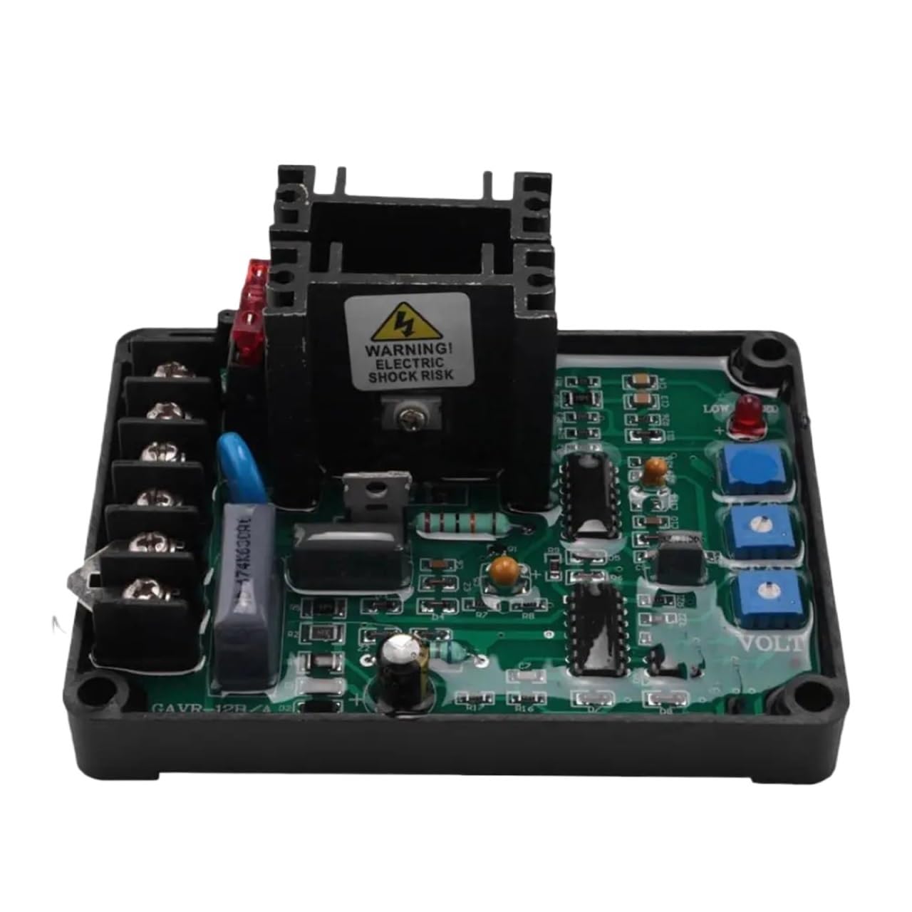 CSKWLLNBC 1pcs GAVR-12A AVR Brushless Generator Automatic Voltage Regulator GAVR 12A Diesel Power Accessories(GAVR 12A)