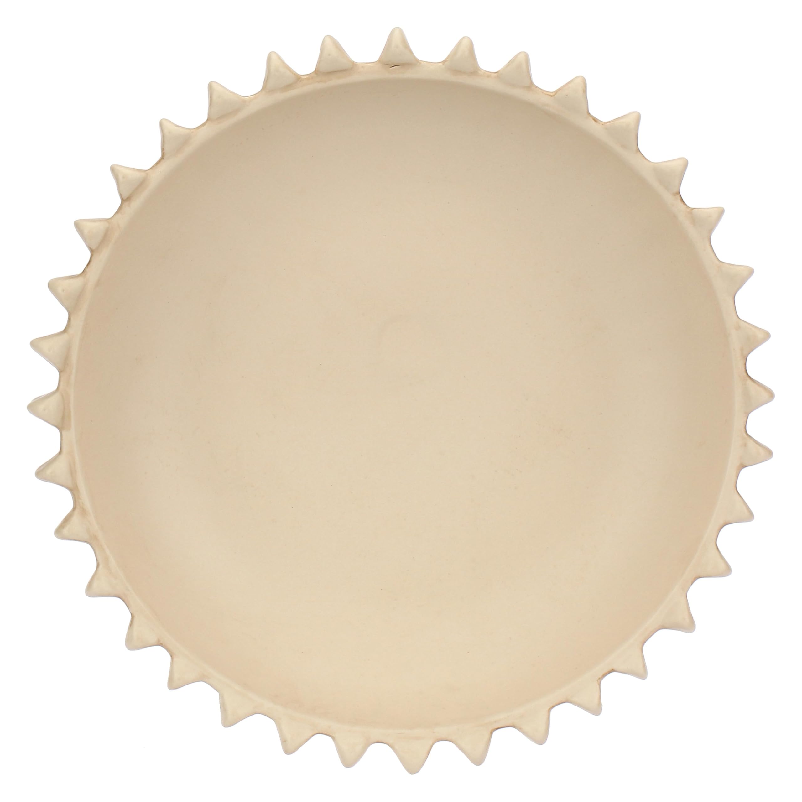 Thun Centrotavola, Stoneware, Collezione Mare da Amare, 26 x 26 x 13,5 cm