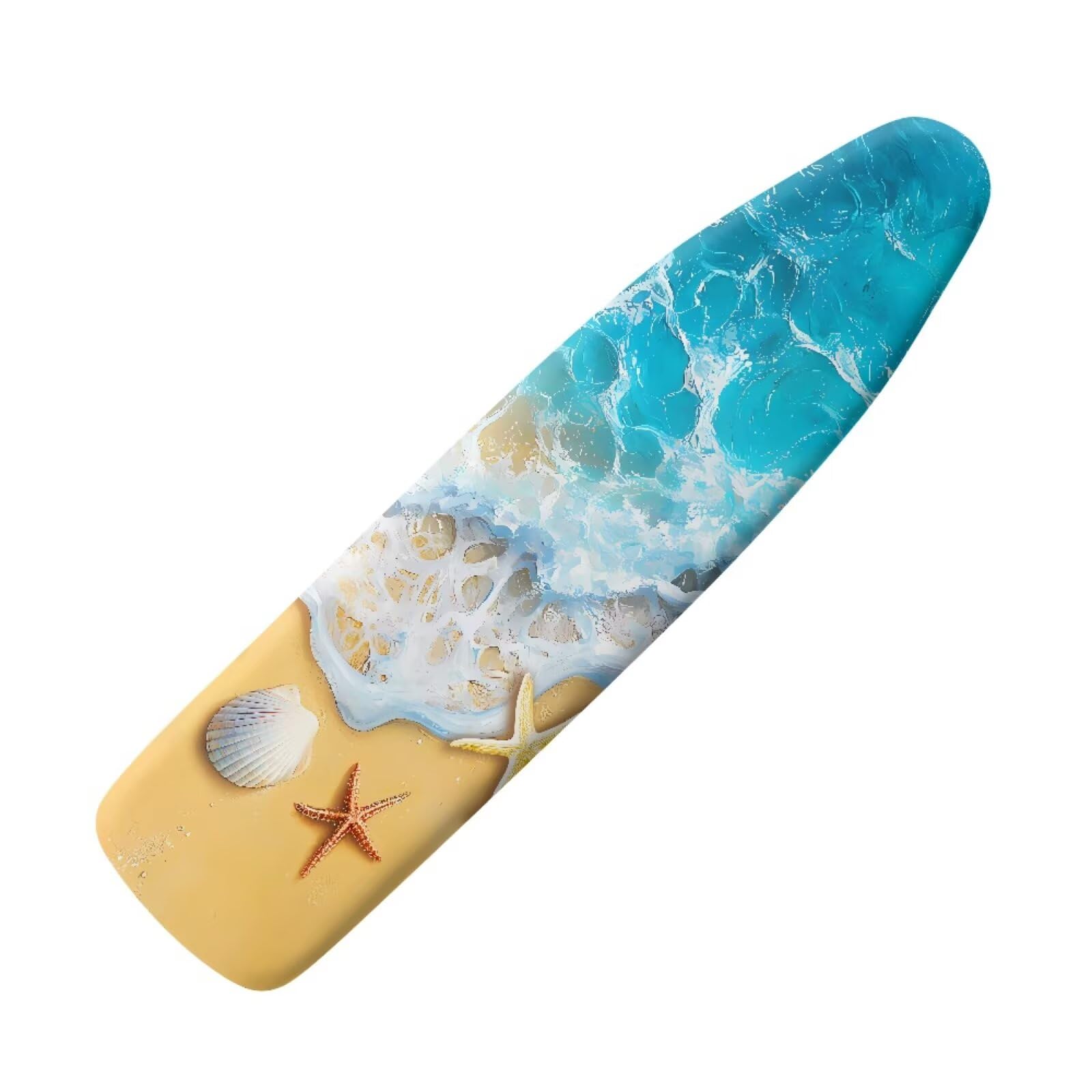 Housse de planche à repasser pour buanderie au motif étoiles de mer