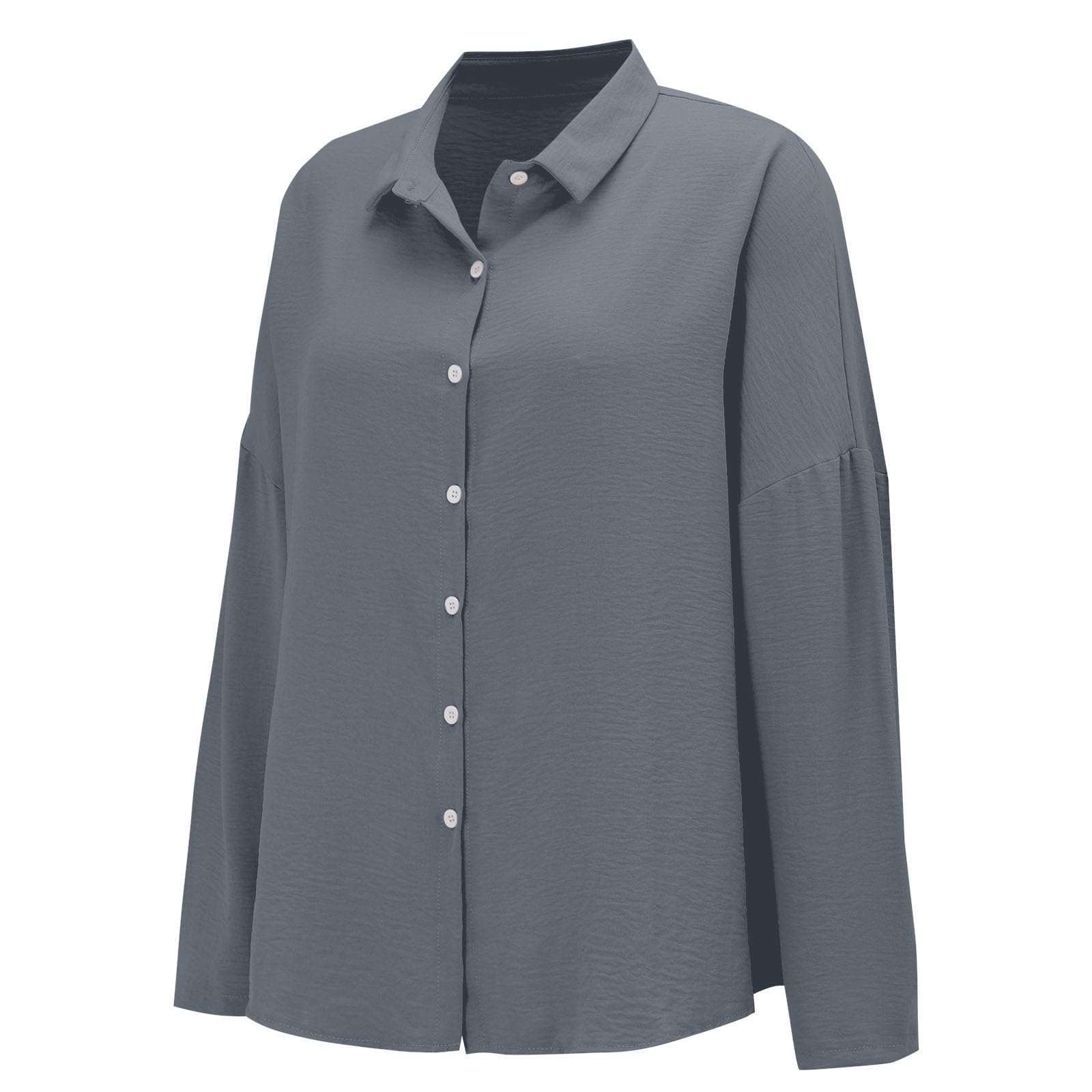 Camisas de lino de manga larga con botones para mujer, con solapa, para verano, clásica, cuello de lino, algodón, ajuste holgado, trajes de gasa para mujer, ropa de playa, novio