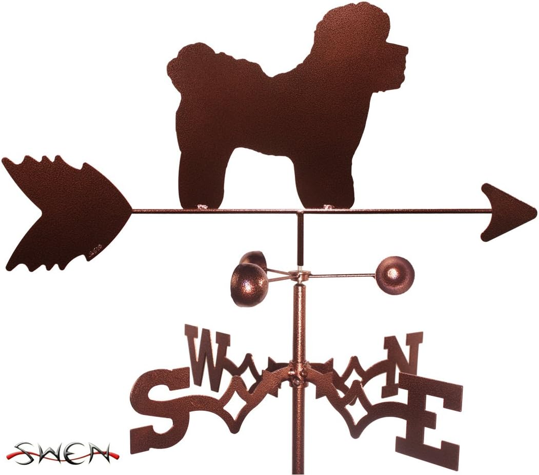 SWEN Products Bichon Dog Weathervane