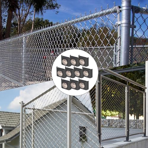 Conectores de panel de rejilla de alambre para montar expositores estables en ferias y tiendas 5