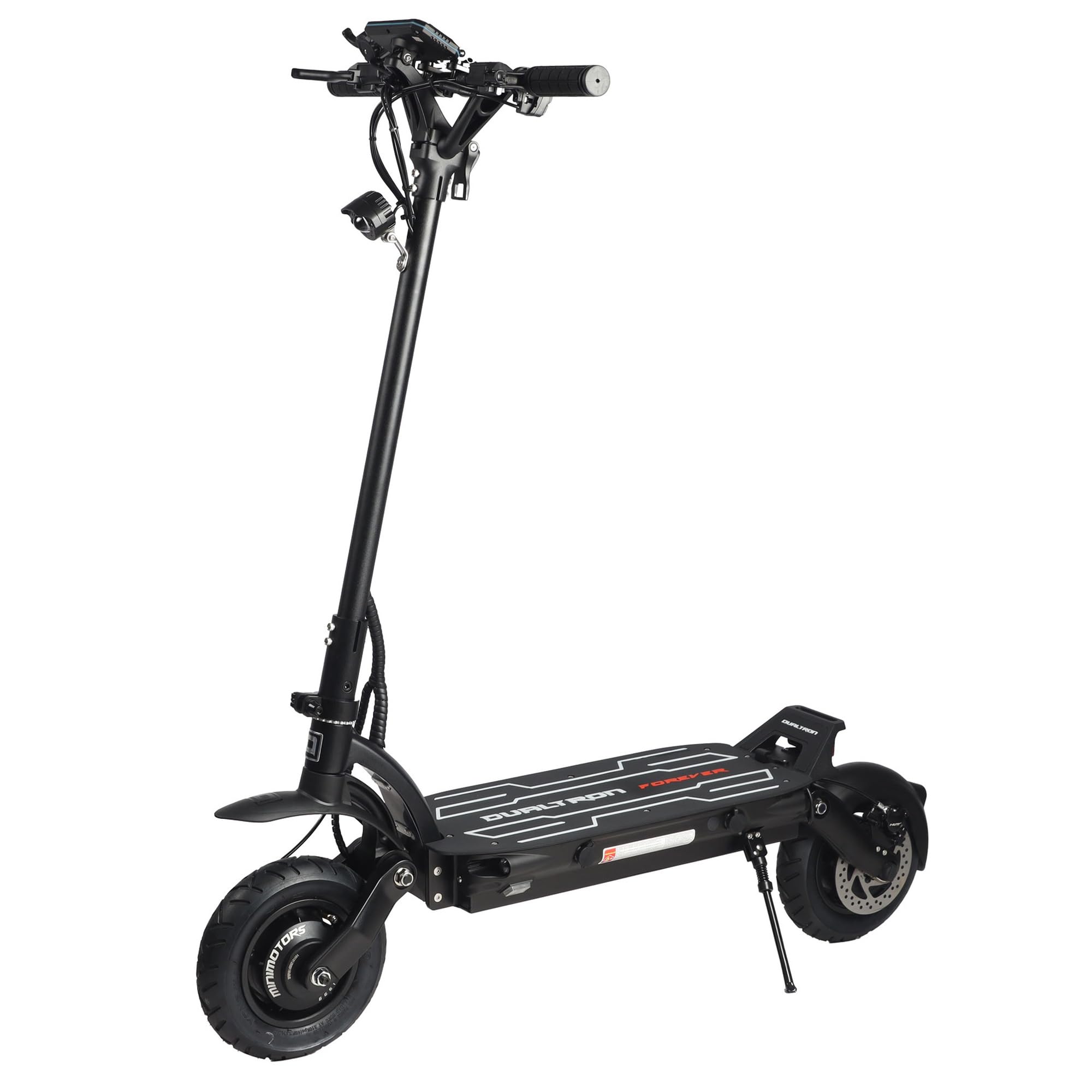 Minimotors - Trottinette Electrique Adulte Dualtron Forever - 60V 18.2Ah, 2 Moteur 450W, Autonomie jusqu'à 50km, 25km/h, Rapide puissante et Confortable, Noire