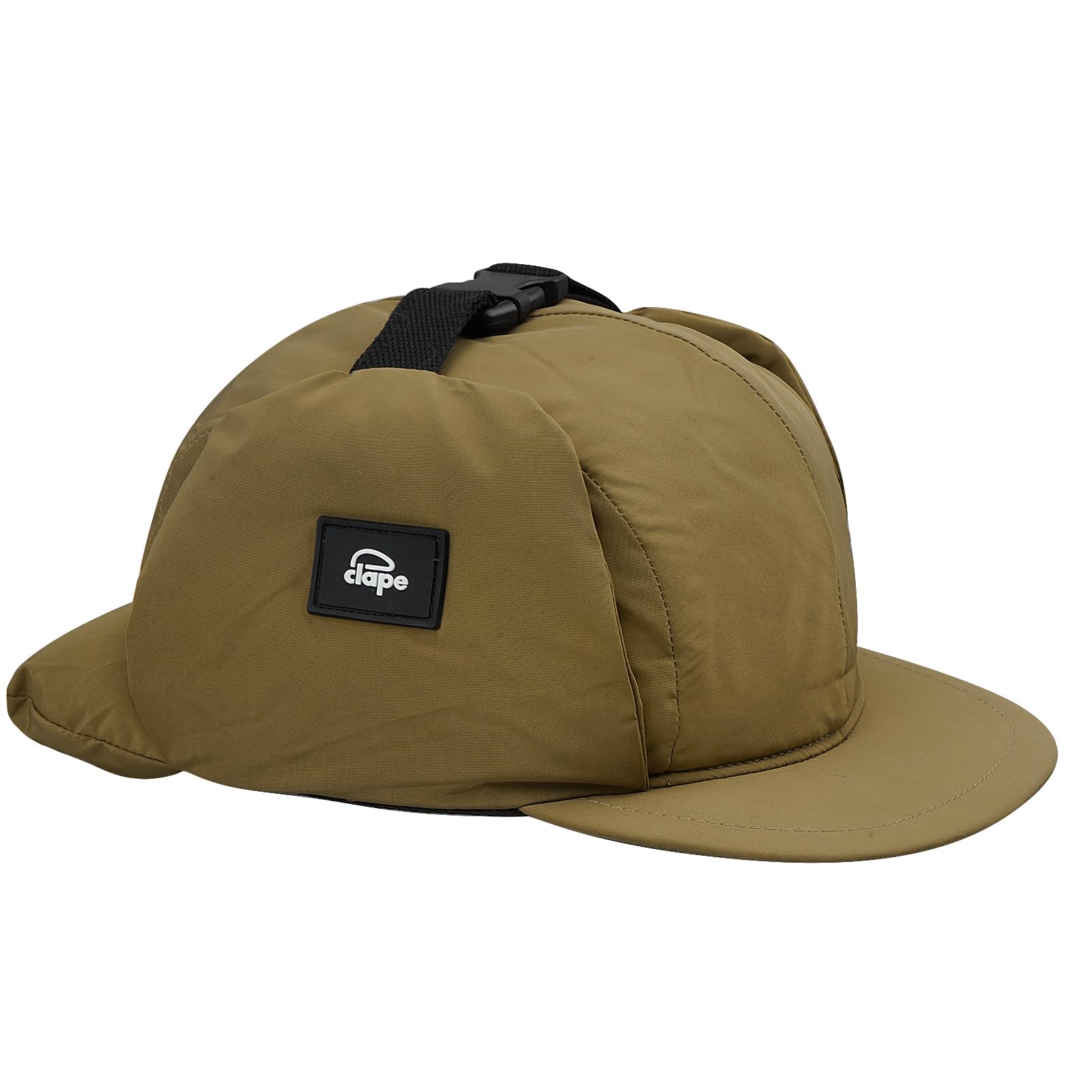CLAPE Warm Winter Basecap Herren mit Ohrenklappen Winddicht Fliegermütze Trappermütze Verstellbar Schirmmütze Thermal Uschanka Russen Mütze