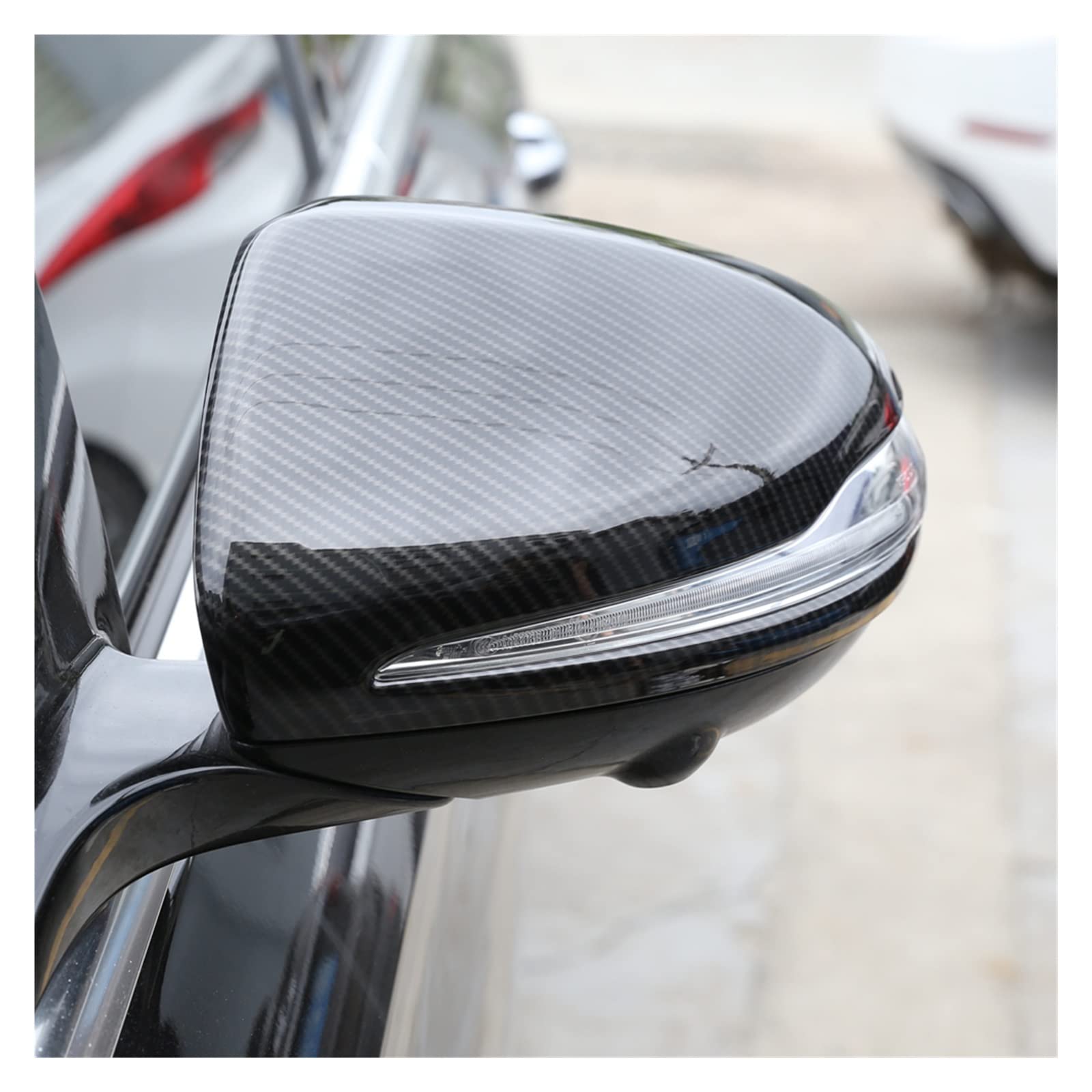 Broco Carbon-Spiegelabdeckung Für Mercedes C/E/GLC/S-Klasse W205 W213 W222 X253