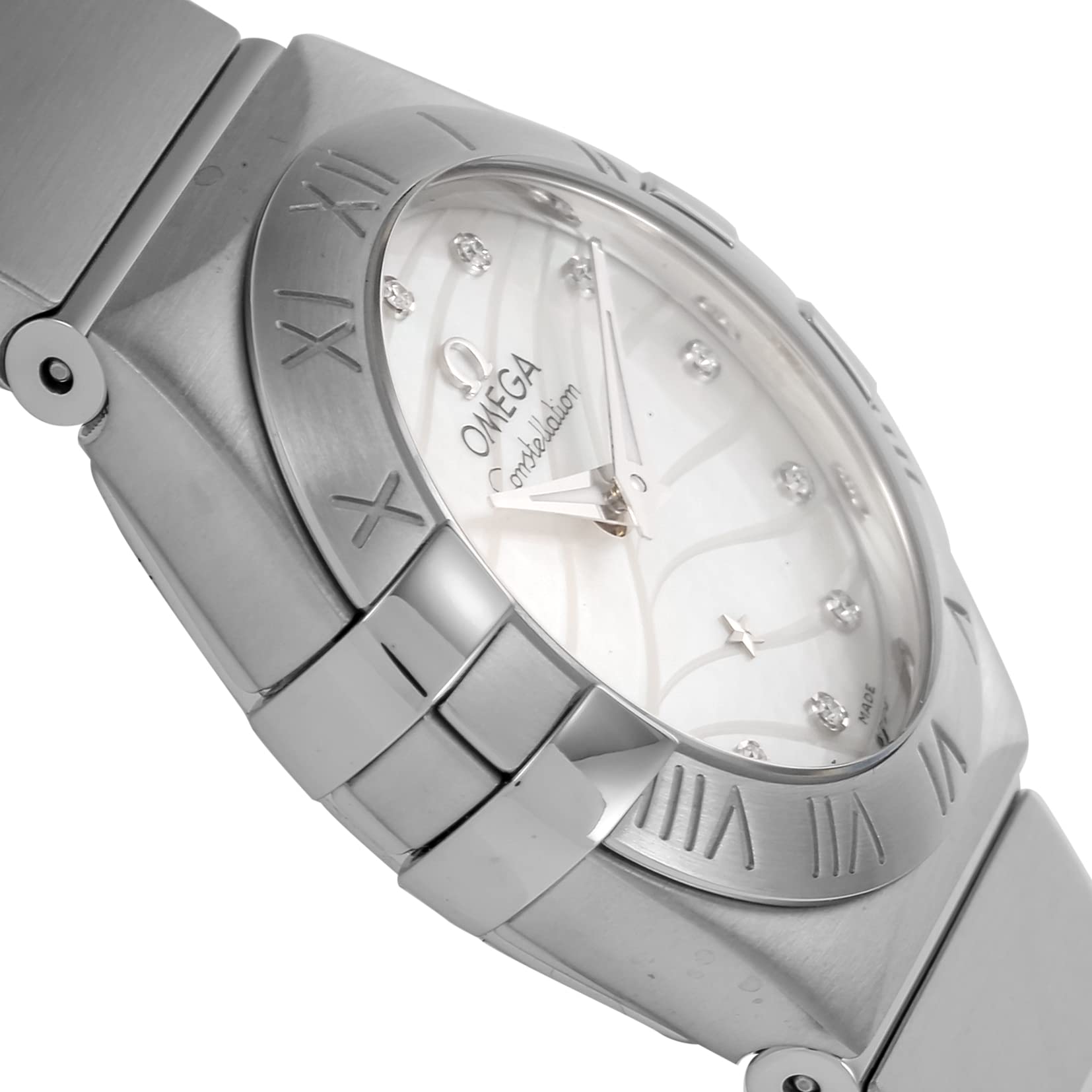 OMEGA Omega 123.10.24.60.55.003, white, Bracelet Type