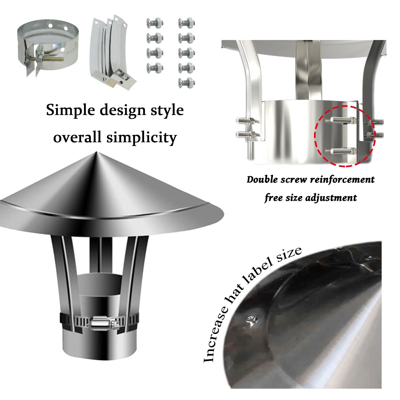 sombrerete de Chimenea, Turbine ventilación,Tubo de Estufa sombrerete de Chimenea para ventilación,Superior sombrerete de Chimenea, sombrerete de Chimenea,Chimenea sombreretes de