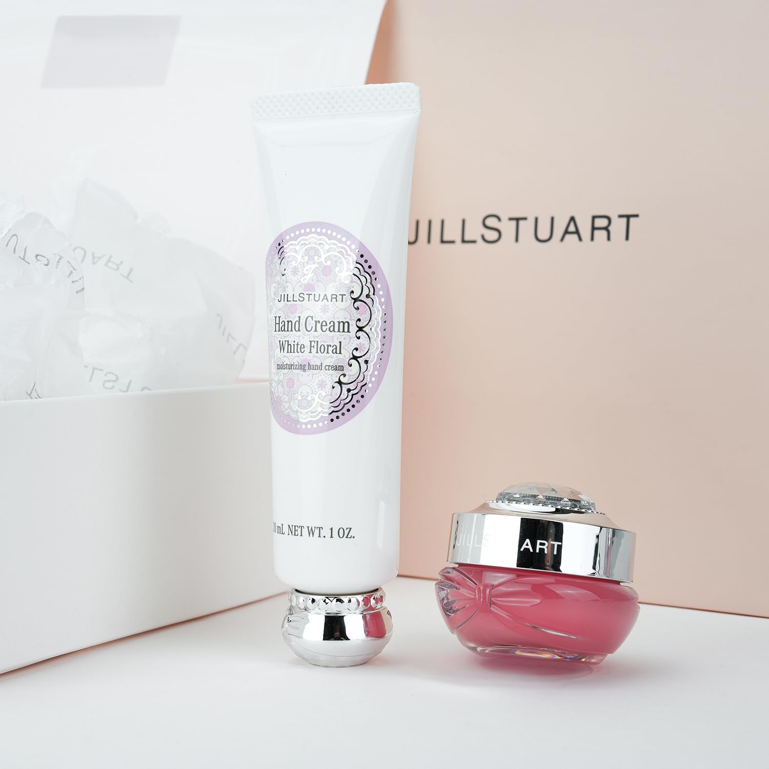 【国内正規品・ギフトセット】JILL STUART ジルスチュアート リップマスク (ラシャスベリー) &ハンドクリーム (ホワイトフローラル) セット ハンドケア リップケア 化粧品 誕生日 記念日 クリスマス 女性 彼女 プレゼント ギフト ホワイトデー お返し 純正紙袋 ショッパー付