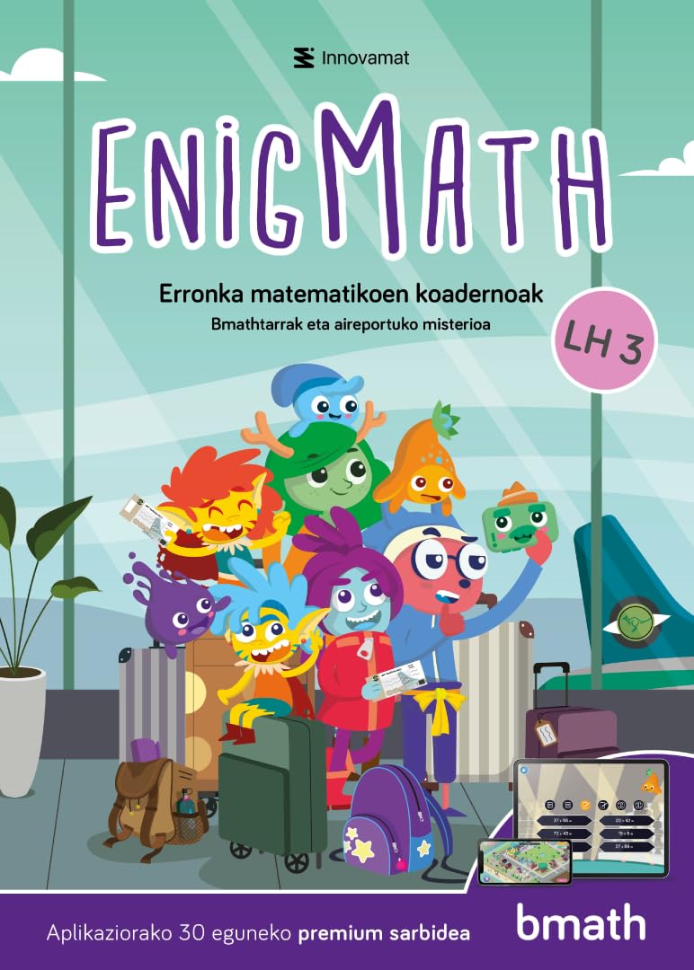 Innovamat - Enigmath LH3 - Matematikako erronken koadernoa (Enigmath Bilduma)